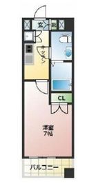 ヴィーダ・スカイコート品川 3階 間取り図