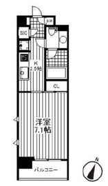 アトラス笹塚 5階 間取り図