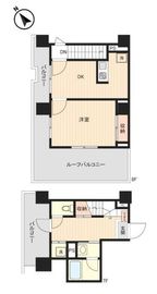 プラティーク月島 7階 間取り図