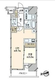 リビオレゾン上野 3階 間取り図