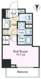 テラス森下 705 間取り図