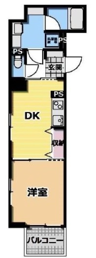 ブライズ神田岩本町 203 間取り図