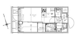 アジールコート大森西 407 間取り図