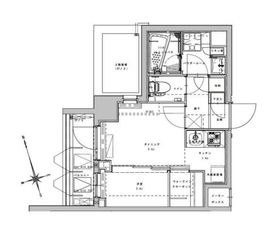 アジールコート大森西 410 間取り図