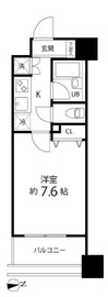 スペーシア秋葉原 805 間取り図