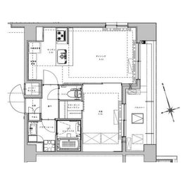 アジールコート大森西 601 間取り図