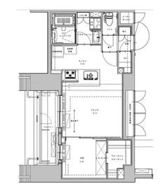 アジールコート大森西 804 間取り図