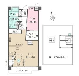 祐天寺ハウス 3階 間取り図