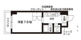 ローズウッド・ハイツ門前仲町 1302 間取り図