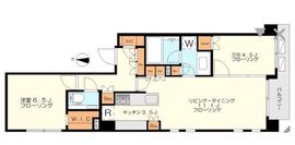 アトラス西麻布 4階 間取り図