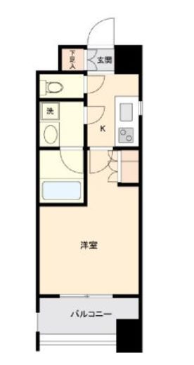 ドゥーエ茗荷谷 701 間取り図