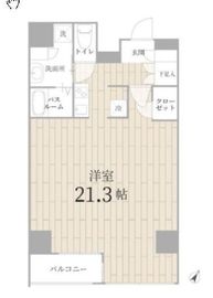 テラス銀座 10階 間取り図