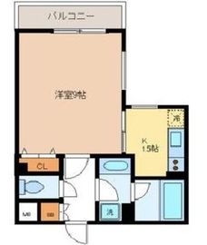 ミリアレジデンス桜新町 5階 間取り図