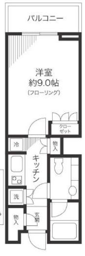 アトラスタワー茗荷谷 6階 間取り図