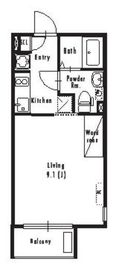 PASEO神楽坂 (パセオ神楽坂) 402 間取り図