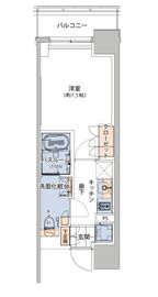 ボヌールステージ笹塚 202 間取り図