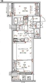 QUALITAS日本橋浜町 (クオリタス日本橋浜町) 405 間取り図