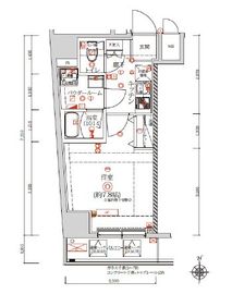 QUALITAS両国 (クオリタス両国) 401 間取り図