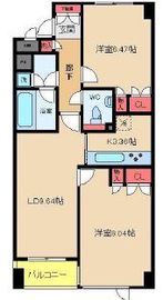 NK青山ホームズ 408 間取り図