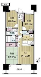 スターコート豊洲 5階 間取り図