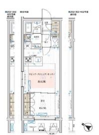ブライズ笹塚 4階 間取り図