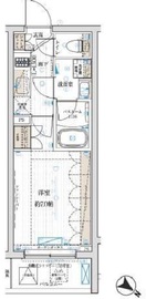 ブライズ笹塚 3階 間取り図