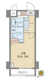 ステージファースト東大前 2階 間取り図