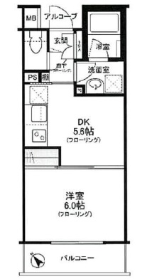 ソフィアーレ代官山 3階 間取り図