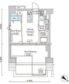 フルハウス赤羽 1204 間取り図