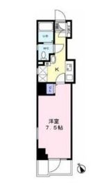 グリーンハウス八丁堀 301 間取り図