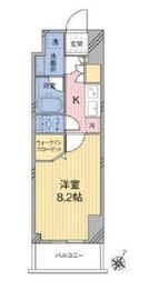 MODIER HATAGAYA (モディア幡ヶ谷) 1208 間取り図