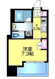 アトラス日本橋鞍掛 10階 間取り図