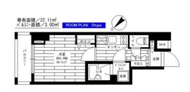 グランドコンシェルジュ早稲田 2階 間取り図