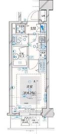 パレステュディオ白金高輪 2階 間取り図
