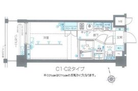 ZOOM品川南 3階 間取り図