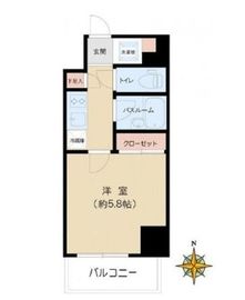 文京春日プラッツ 3階 間取り図