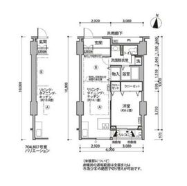 東雲キャナルコートCODAN 11-807 間取り図