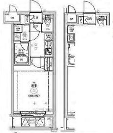 RELUXIA三宿池尻 (リルシア三宿池尻) 1階 間取り図
