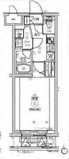 RELUXIA三宿池尻 (リルシア三宿池尻) 4階 間取り図