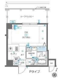 フェニックス飯田橋 4階 間取り図