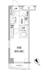 ザ・キューブ 303 間取り図