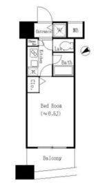 アーバネックス戸越銀座 707 間取り図