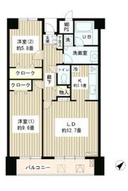 アステリオン松濤 302 間取り図
