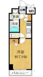コンシェリア駒込EAST 4階 間取り図