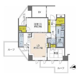 フォルム浜田山 2階 間取り図
