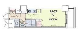 HF駒沢公園レジデンスタワー 405 間取り図