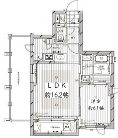 レガリス目黒西小山 5階 間取り図