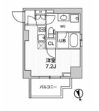 ALTERNA南大井 (オルタナ南大井) 204 間取り図
