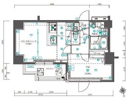 ALTERNA南大井 (オルタナ南大井) 403 間取り図