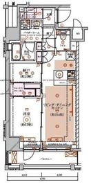 ステージグランデ日本橋人形町 4階 間取り図